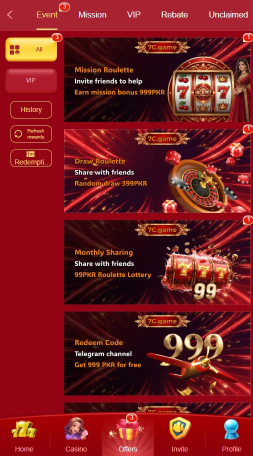 7CGame Play Real Money Game in Pakistan 2026 4 7CGame